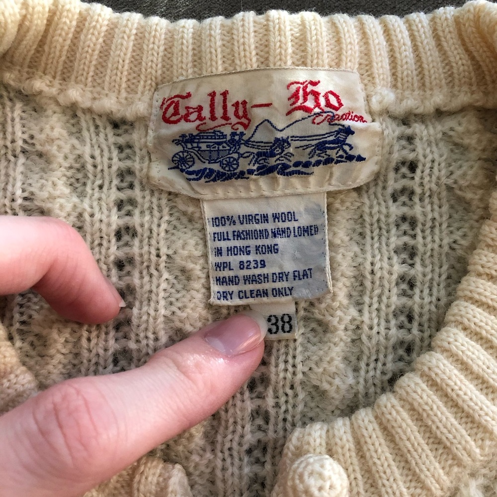 Vintage Wool Cardigan - Picture 4 of 7